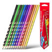 Picture of EK PENCIL COLOURS TRIANGULAR 12 PACK JOLLY FRIENDS